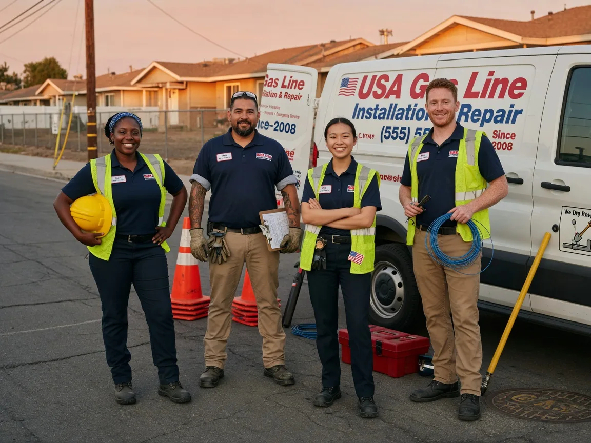 Gas Line Installation company in Oakdale, NE